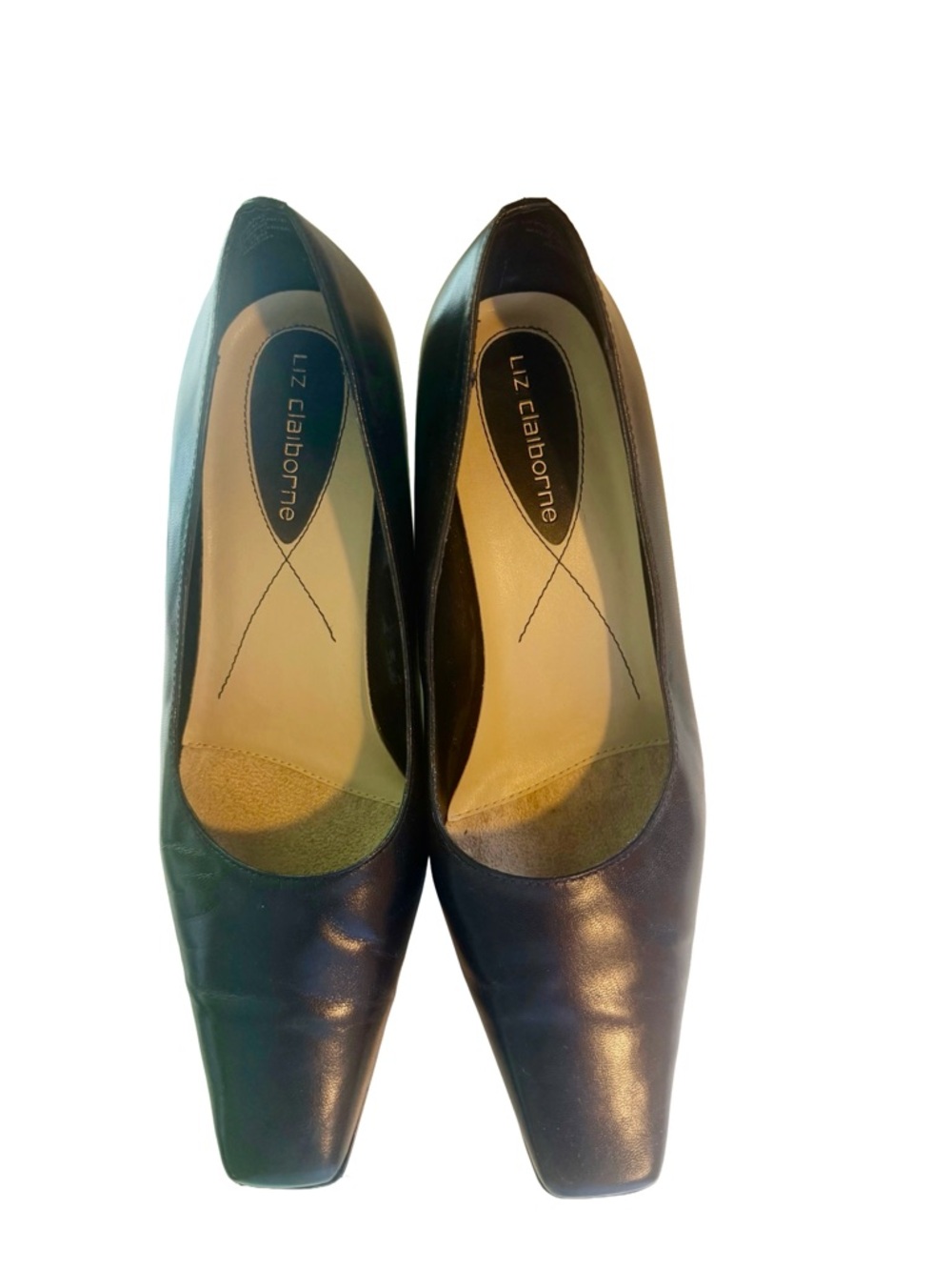 Liz Claiborne Vintage Black Armand Pumps, size 7.5